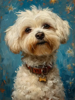 Diamond Painting Bichon Frise